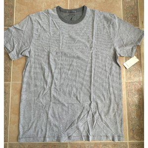 NAUTICA‎  Gray - white Sleepwear striped Top Men size  L